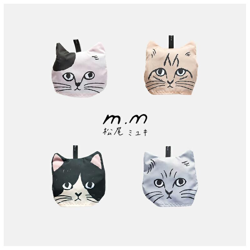 松尾ミユキ エコバッグ ポケッタブルエコバッグ ポケッタブルキャット