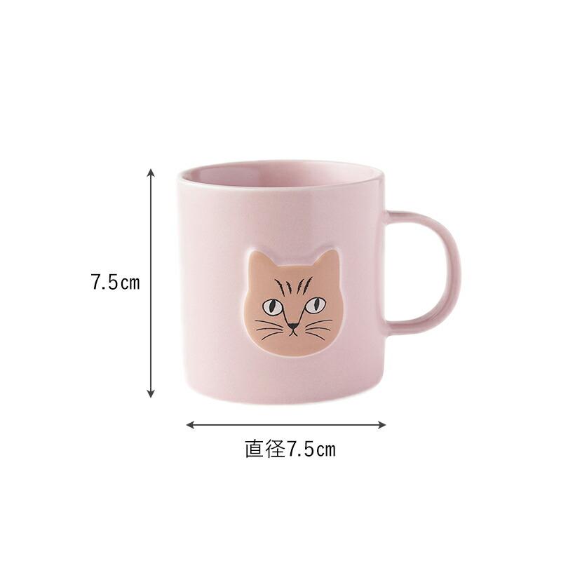 松尾ミユキ マグカップ コップ マグ カップ キャットフェイスマグ 食器