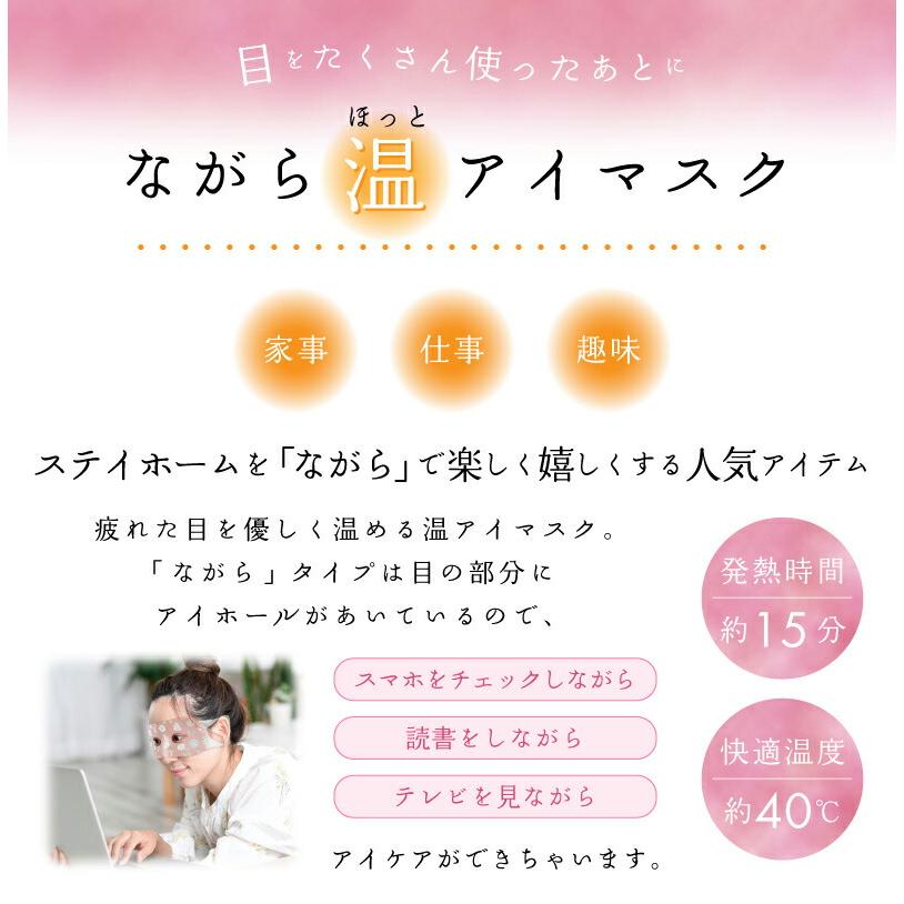 ほんやら堂 プチギフト 雑貨 ながら温アイマスク 14枚セット ほっと