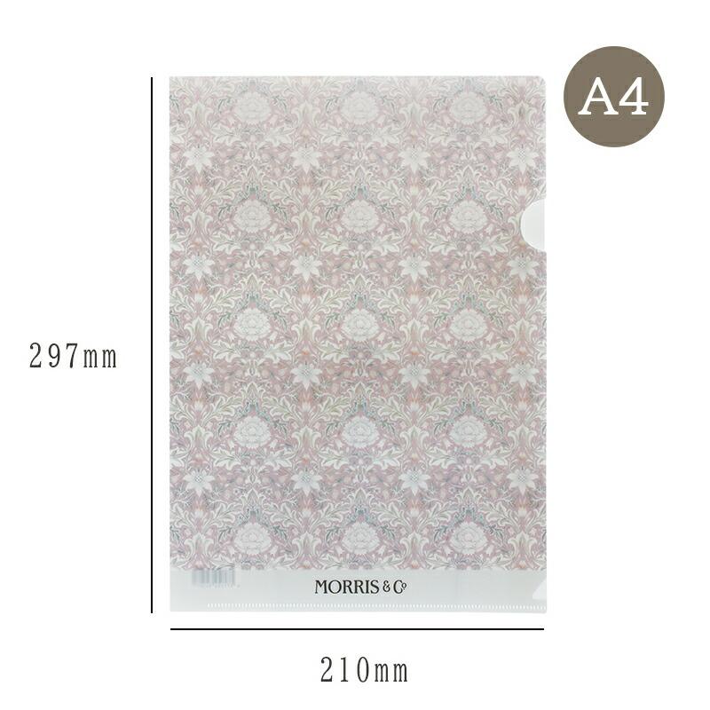 ARTLAB.COLLECTION クリアファイル クリアフォルダ A4 A4 モリス