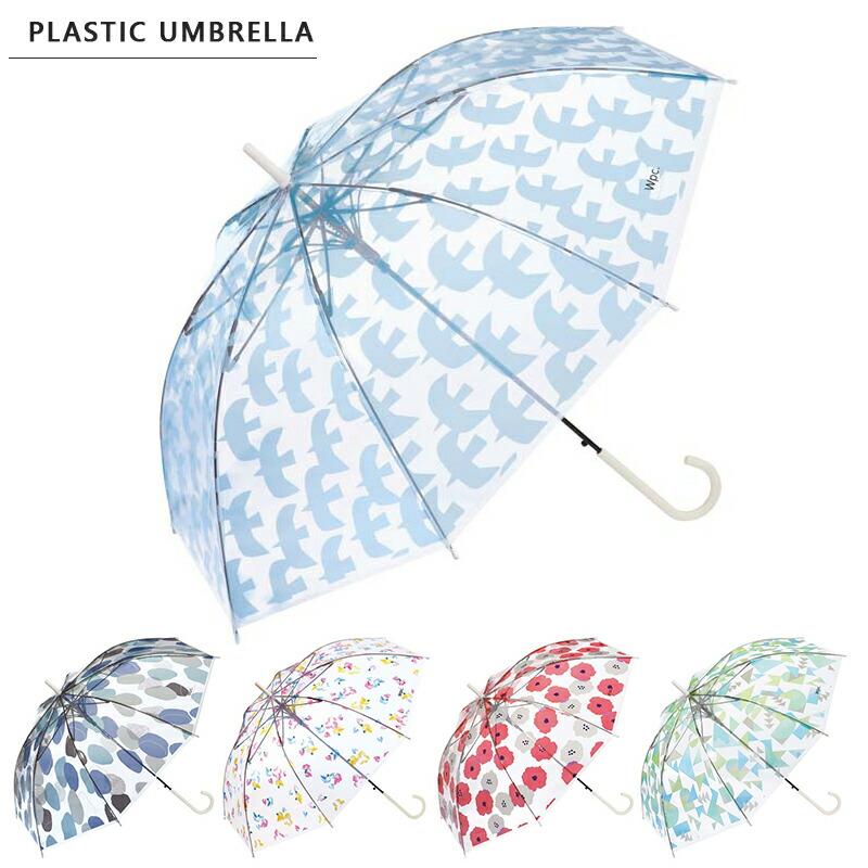 Wpc. ビニール傘 雨傘 長傘 60cm レディース ワールドパーティー