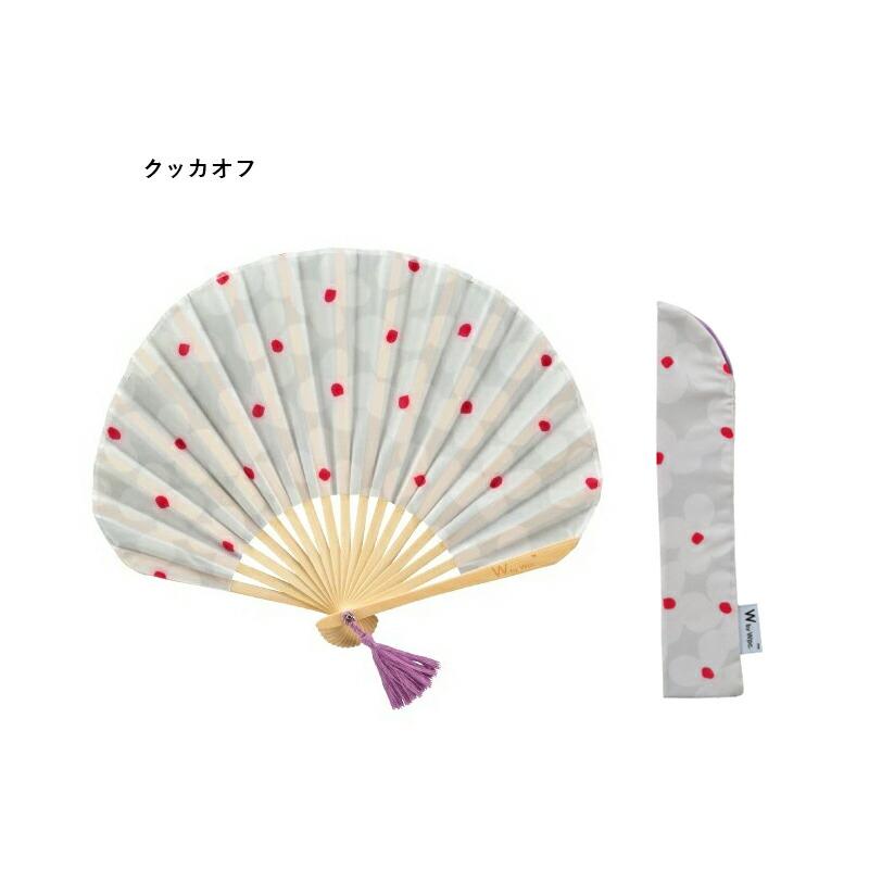 Wpc. 扇子 レディース W by Wpc. HAND FAN ギフトボックス入り せんす