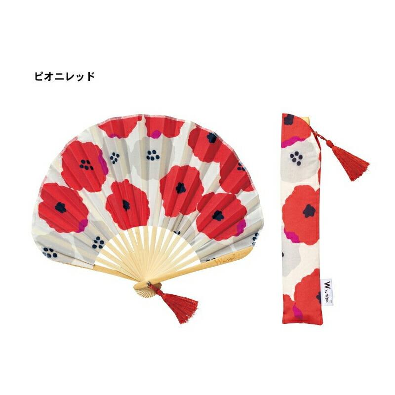 Wpc. 扇子 レディース W by Wpc. HAND FAN ギフトボックス入り せんす