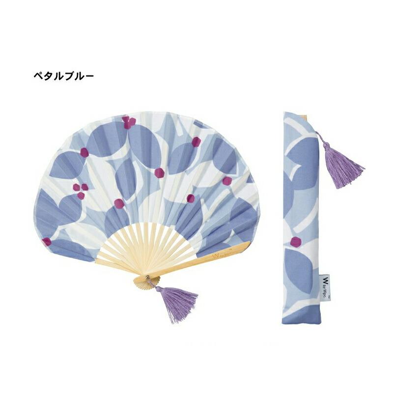 W by Wpc. 扇子 HAND FAN せんす センス うちわ ギフトボックス入り 箱入り タッセル 花柄 北欧 ナチュラル 和装小物 和雑貨｜sunny-style｜15