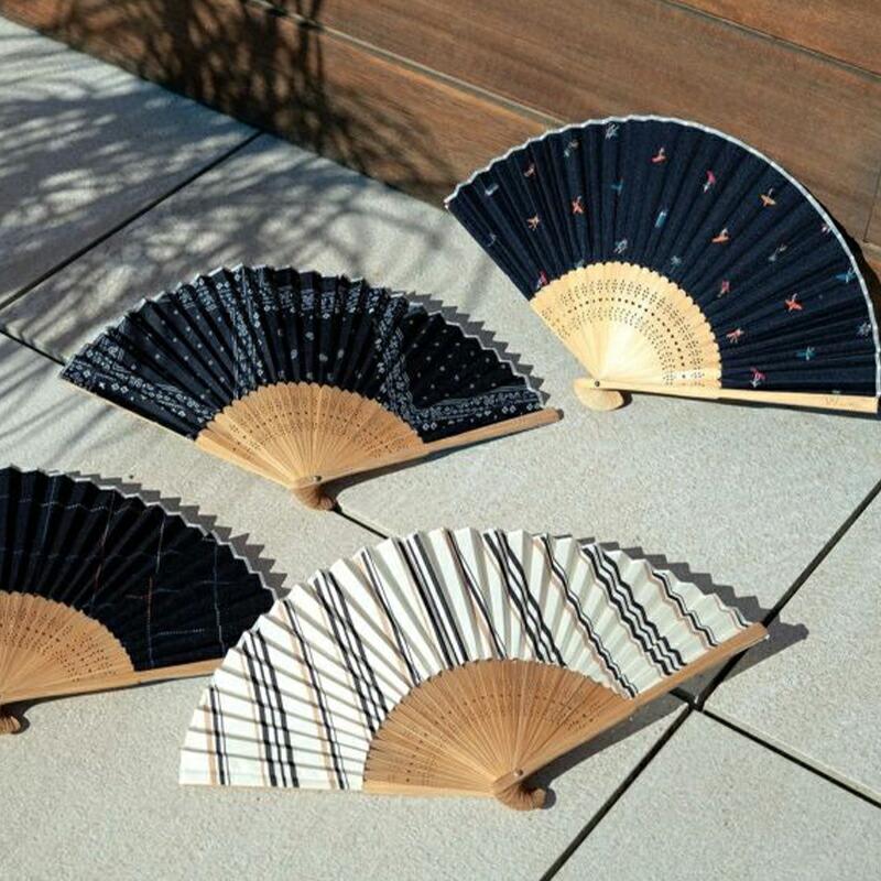 Wpc. Patterns 扇子 W by HAND FAN せんす うちわ ギフトボックス入り