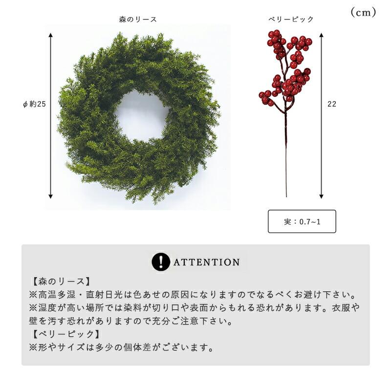ポピー クリスマスリース クリスマス スワッグ リース ヒムロスギ