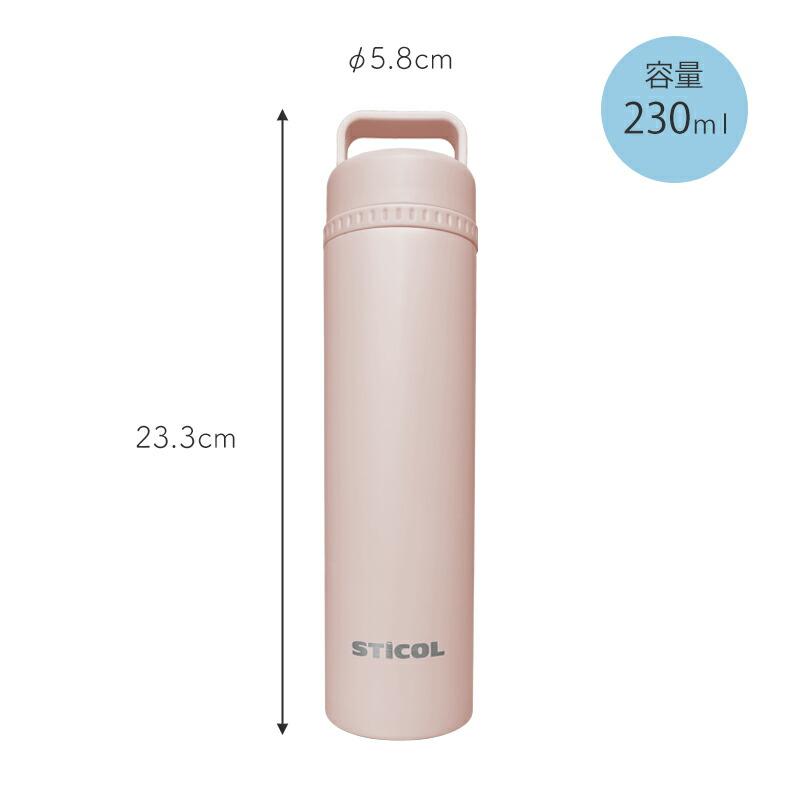繰り返し使える STICOL 2in1 BOTTLE 氷のう 氷嚢 魔法瓶 水筒 水筒型