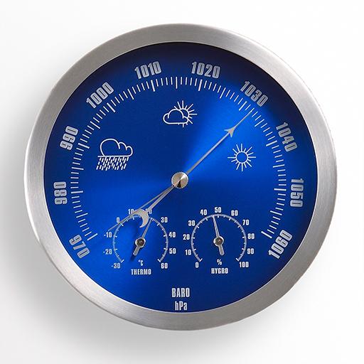 新品 altitude 輸入気象計 フランス製 温度計 湿度計 気圧計 説明書付