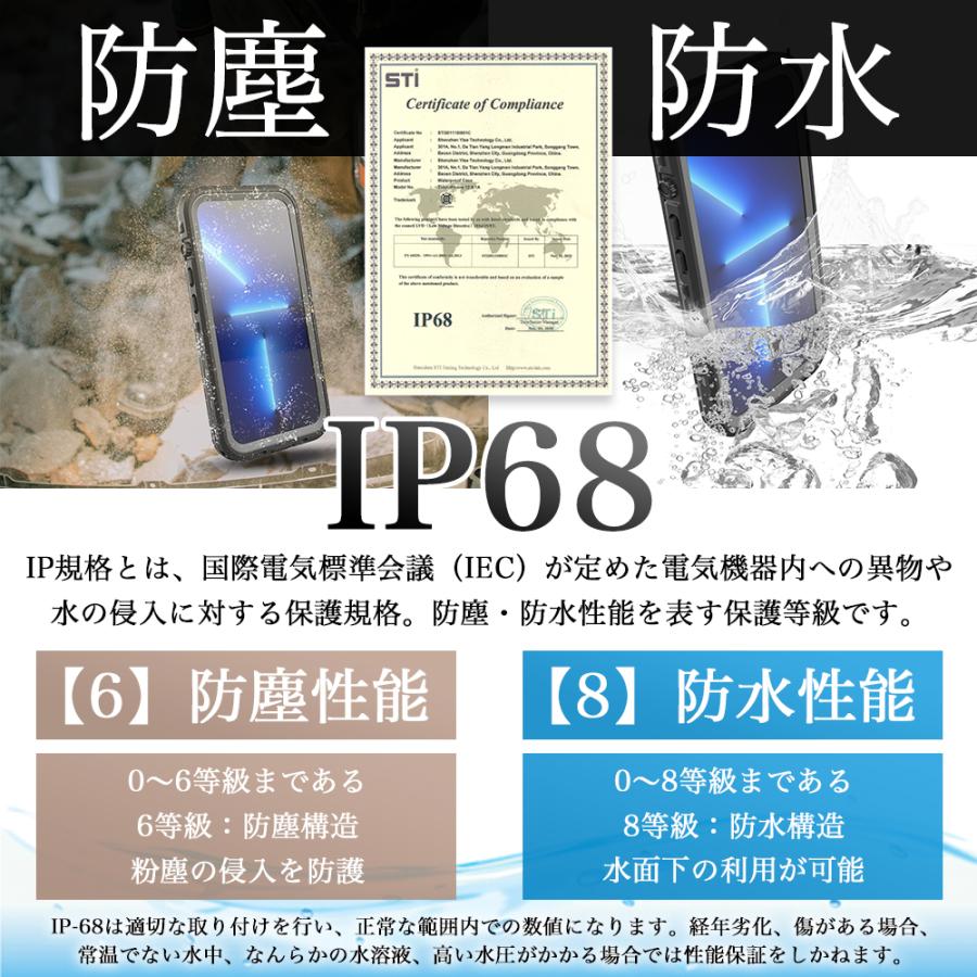 iPhone15 Pro Max iPhone14 Pro Max Plus ケース 防水 iPhone13 pro mini iPhoneSE 2 3 第3世代 第2世代 カバー 防水ケース クリア 衝撃吸収 MagSafe対応 | Apple | 01