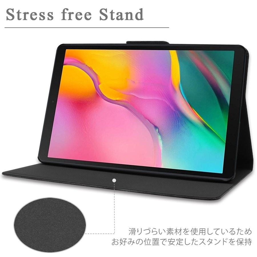 タッチペン 専用フィルム2枚付 ギャラクシー ケース カバー Galaxy Tab A（SM-T510）J:COM タブレット PC ビンテージデザイン 薄型設計 丈夫  蓋マグネット吸着 | Galaxy | 05
