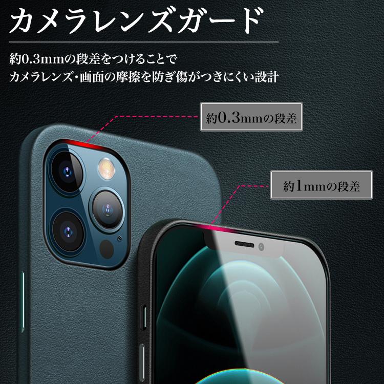 Apple ガラスフィルム付 iPhone ケース シンプル 上質PUレザー iPhone