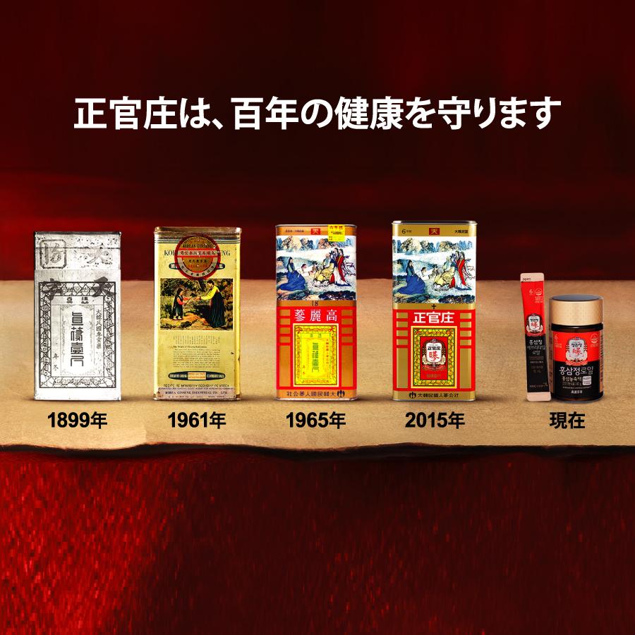 正官庄 紅参精 エブリタイム ロイヤル 10ml×30包 DF2022  高麗人参 紅参 高麗人参エキス 6年根 六年根 朝鮮人参 御種人参｜sunny12001｜15