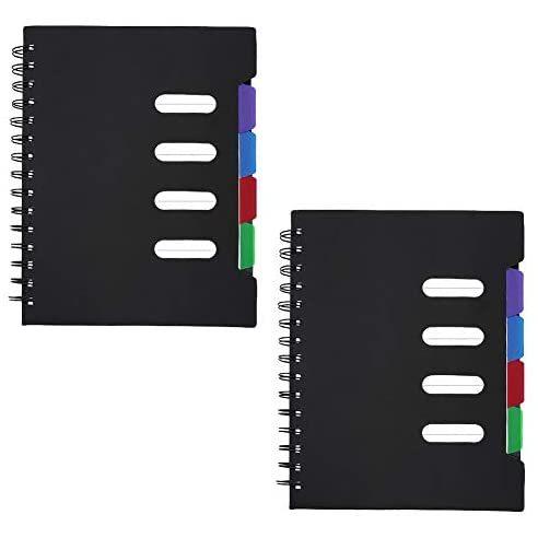 Minnilove ノート キャンパスノート メモ帳 手帳 Pp防水保護 A5 分類仕切りパッド ボタン保護 罫線 8mm幅 ブラック 2冊入 Oyumi Vap11g4jb Sunny Beach 通販 Yahoo ショッピング