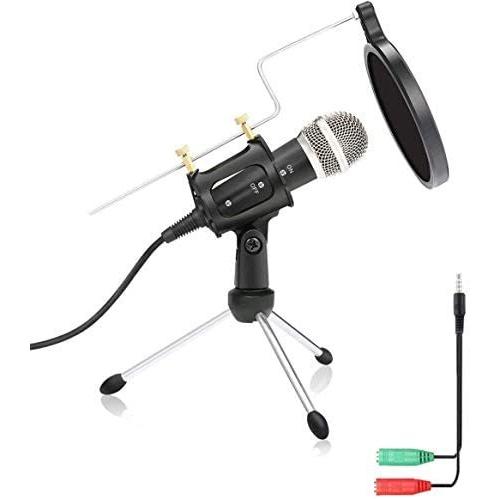 最新版スマホマイク コンデンサーマイク 小型スタンドマイク 卓上マイク カラオケ機器 レコーディング 録音 生放送 ゲーム実況 黒 Oyumi Vfb14p3da Sunny Beach 通販 Yahoo ショッピング