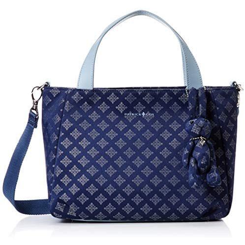 高い素材 パトリックコックス ハンドバッグ ショルダーバッグ カラーカルテット ユリ柄ジャガード アイスブルー Free Size 在庫残りわずか Uyguntasarim Com