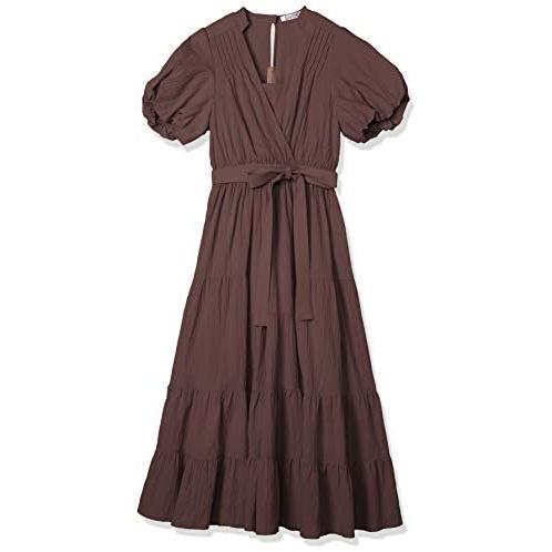 高い素材 スナイデル コットンカシュクールワンピ Swfo1005 レディース Brw 1 爆安プライス Lecomptoirdesartistes Be