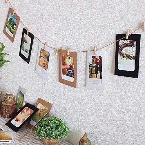 フォトフレーム 30枚セット ピクチャーフレーム 紙製 ペーパー 写真フレーム 写真ガーランド クリップと紐付き 壁掛け 展示ピクチャー 3色入り Oyumi Wfb01t0jf Sunny Beach 通販 Yahoo ショッピング