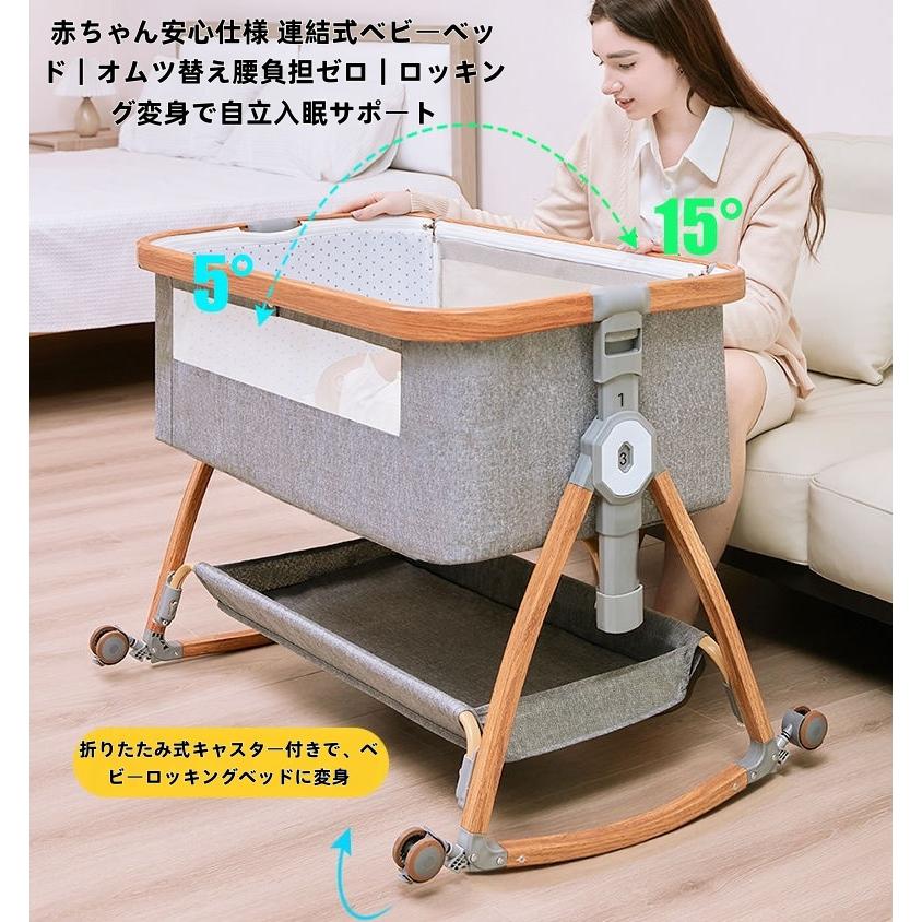 ベビーベッド 添い寝 ミニ 持ち運び ゆりかご 蚊帳ベット インベット セット sunnybox ベビーベッド 添い寝 ミニ 持ち運び 折りたたみ 五年保証