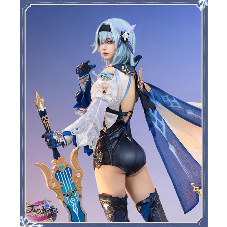 本物保証，2025 猫屋小舗 原神 コスプレ エウルア 衣装セット