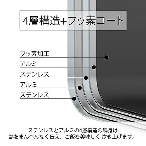 HARIO(ハリオ) 雪平 ご飯釜 IH対応 1~3合用 シルバー | : - HARIO｜