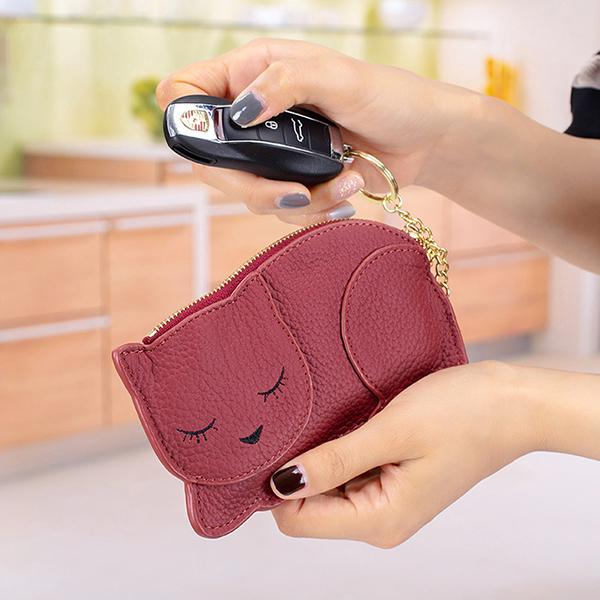 小物入れ ミニポーチ 本革 レザー 牛本革 小銭入れ ケース 化粧品 牛革