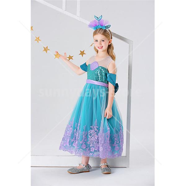 アリエル ドレス 子供 ハロウィン 仮装 プリンセス コスプレ アリエル ドレス 子供 ハロウィン 仮装 プリンセス コスプレ