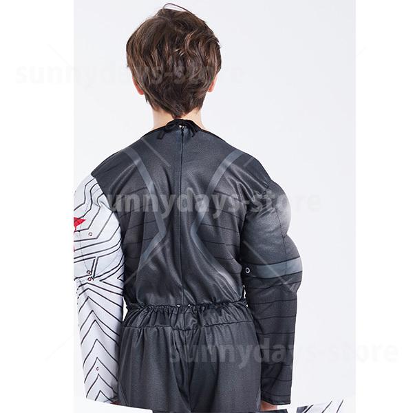 バッキー バーンズ コスプレ 衣装 マスク 付き ハロウィン 仮装 子供