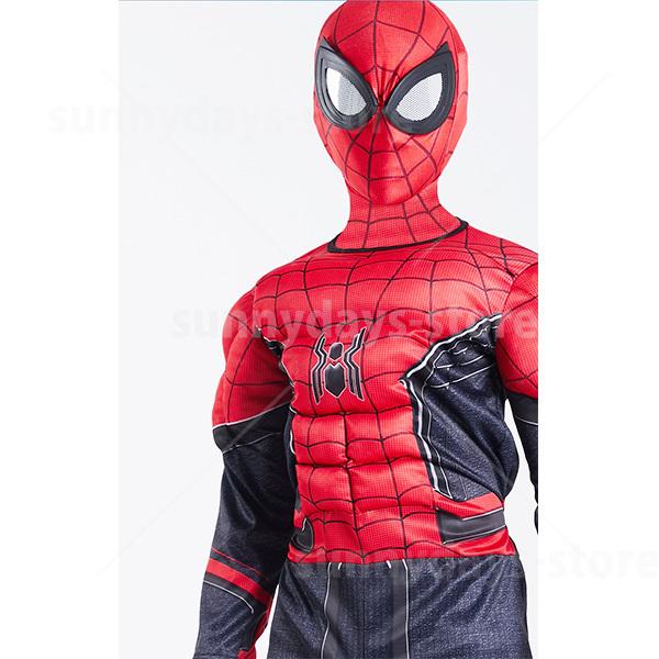 スパイダーマン 子供服 コスプレ 衣装 マスク 付き ハロウィン