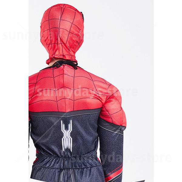 スパイダーマン 子供服 コスプレ 衣装 マスク 付き ハロウィン