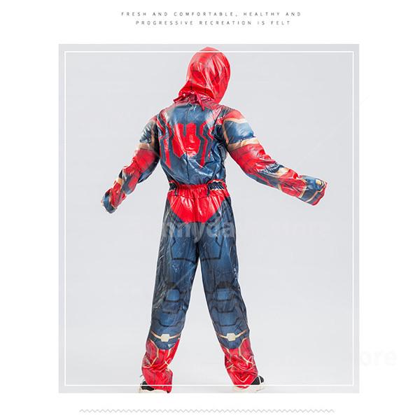 スパイダーマン 子供服 コスプレ 衣装 マスク 付き ハロウィン 仮装