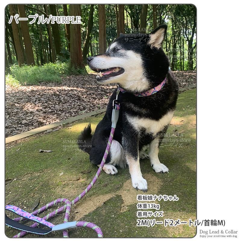 犬 リード ロープ 首輪 セット 首に優しい ふわふわ クッション