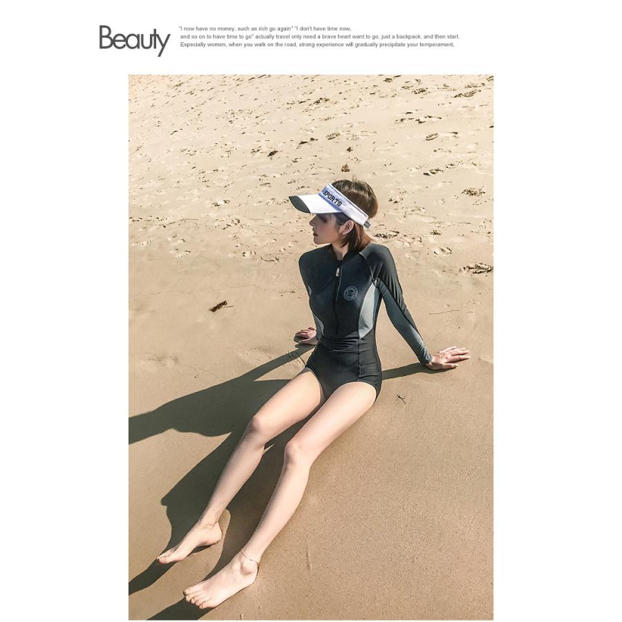 処分 半額 セール ラッシュガード水着 水陸両用 長袖 競泳水着