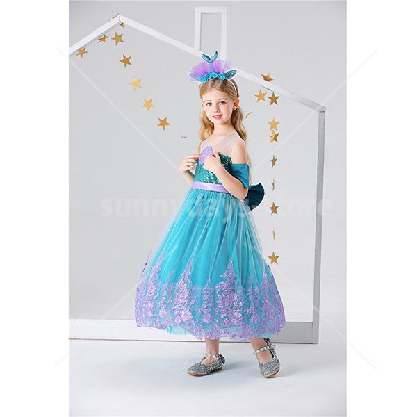 訳あり] アリエル 風 子供 ドレス プリンセス 子供服 人魚姫 キッズ