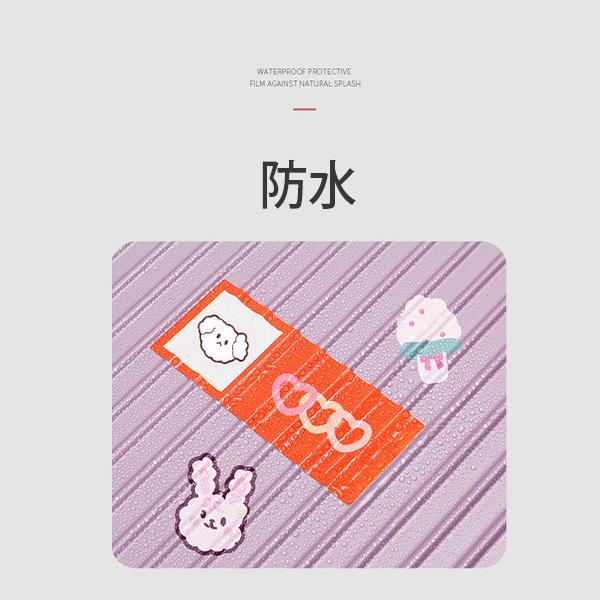 ウォーターシール　クマ 防水 シール 可愛い クマ 熊 イヌ 犬 再利用 やり直し可 かわいい