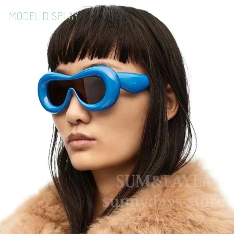 サングラス メンズ レディース 原宿 loewe風 ロエベ風 sunglasses