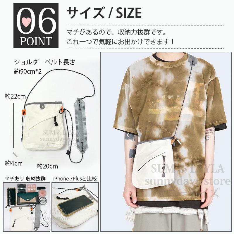 サコッシュ メンズ ショルダーバッグ スマホショルダー