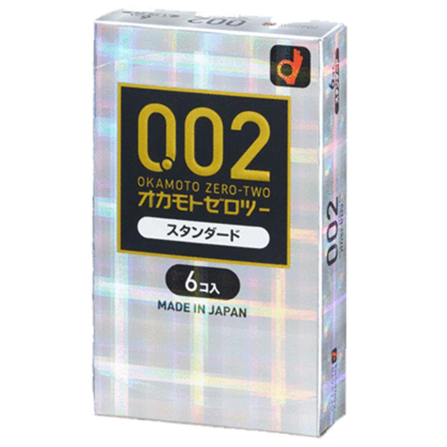 コンドーム オカモトゼロツー 0.02 スタンダード コンドーム 6個入 (K)｜sunnyforest｜03