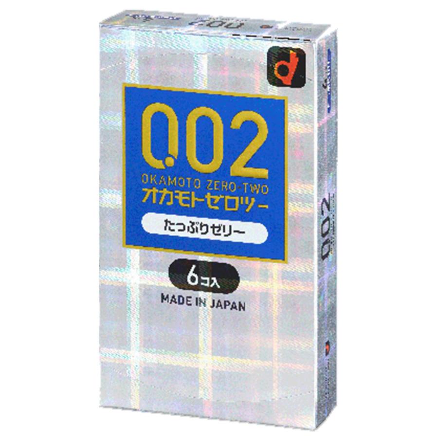 コンドーム オカモトゼロツー たっぷりゼリー 0.02コンドーム 6個入 (K)｜sunnyforest｜03