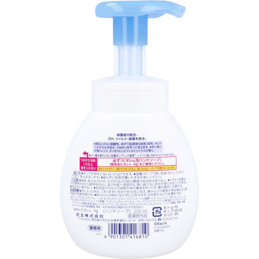 ビオレu ハンドソープ 泡 業務用 花王 ビオレU 薬用 マイルドシトラス 