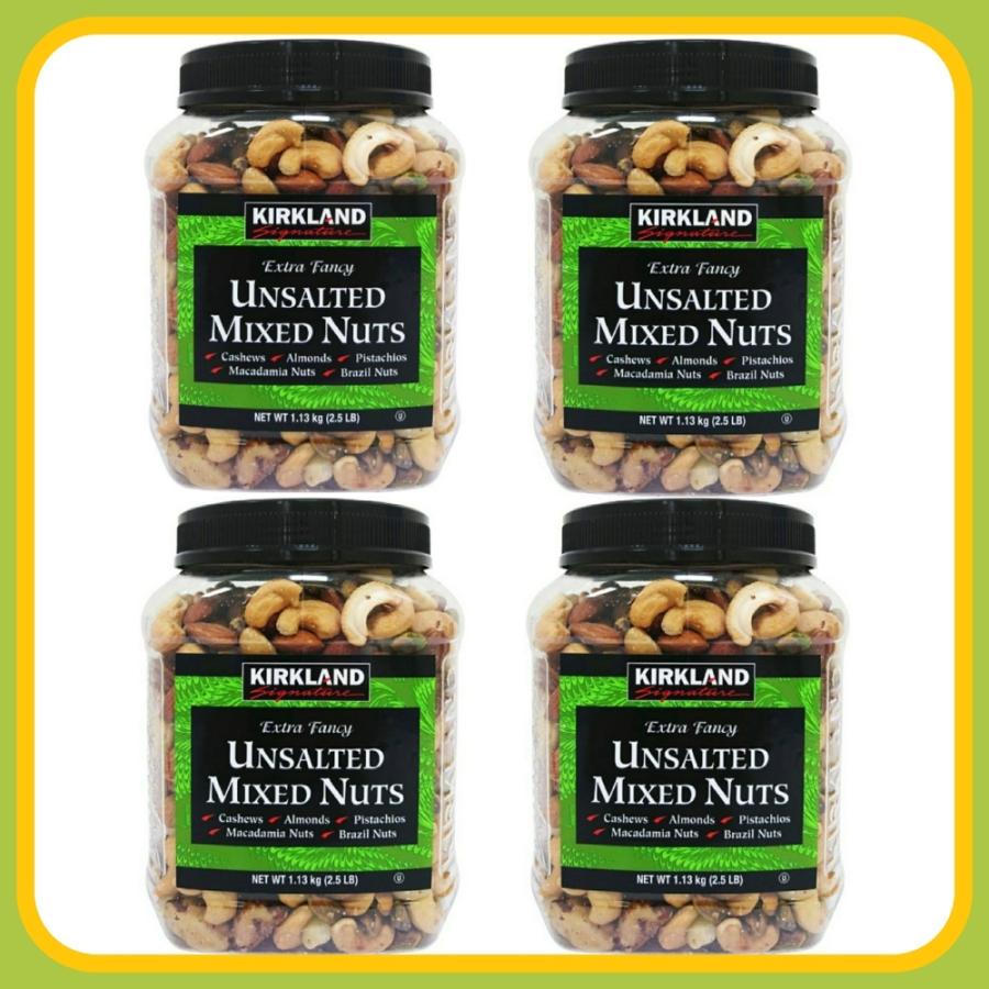 コストコ ミックスナッツ 無塩 5種 業務用 1 13kg 安い 4個セット Unsalted Mixednuts Costco 4set サニーフォーレスト 通販 Yahoo ショッピング