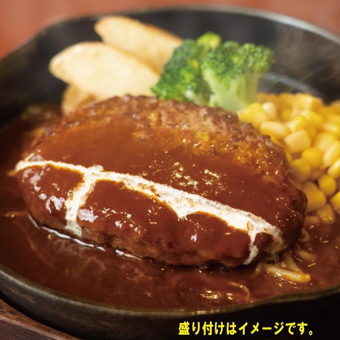 ハンバーグ 冷凍 お取り寄せ ギフト 和風ソース デミグラス レンジ 日向100年ハンバーグ ６個セット 宮崎県綾町産ぶどう豚と特選牛の黄金比 バレンタイン | ブランド登録なし | 02