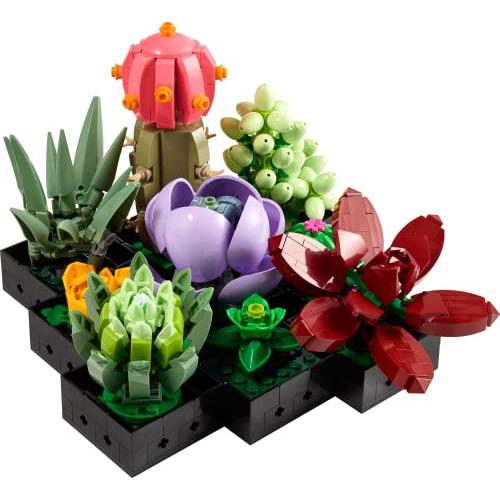 格安買取 レゴ(LEGO) 多肉植物 10309 おもちゃ フェイクグリーン インテリア おしゃれ ブロック 誕生日 プレゼント ギフト 花 造花 フラワー 男