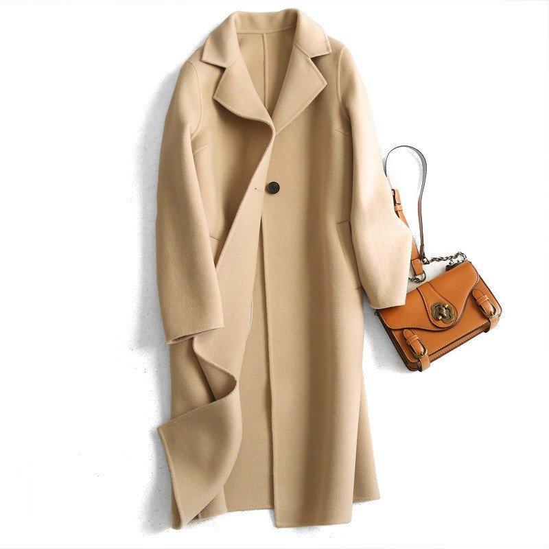 魅力的な コート レディース アウター チェスターコート ロング丈 ジャケット 長袖 秋冬 ジャケットコート 通勤 無地 人気ブランドを Www Doctor Plan Com