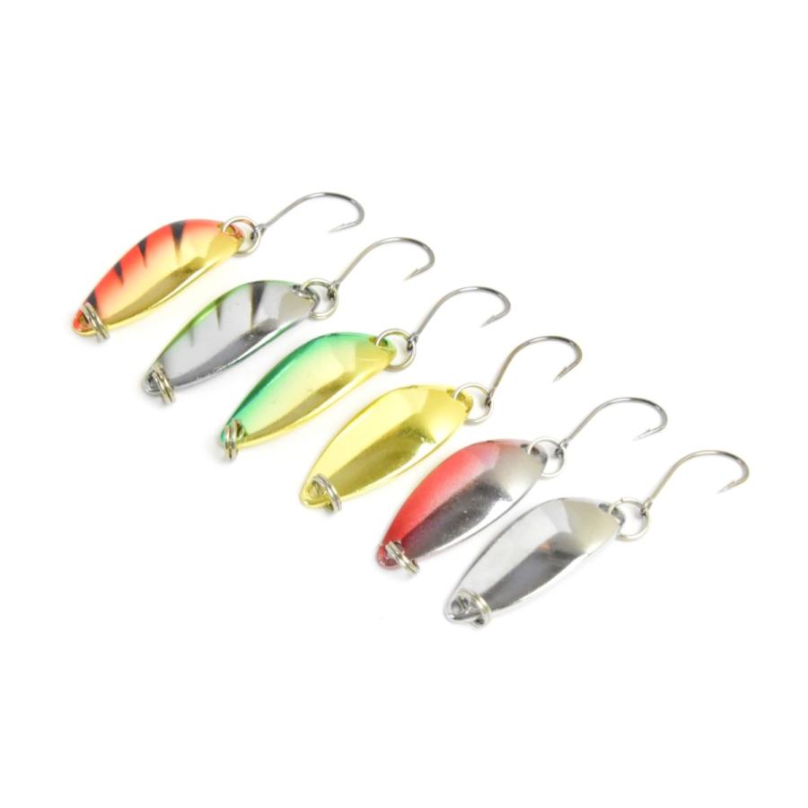 6色セット 水中動画あり サニールアーズ スプーン Lidaスプーン 渓流 トラウト ルアー 3g Sb8 Sa Sunny Lures 通販 Yahoo ショッピング