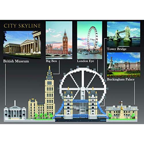 dOvOb アーキテクチャロンドンスカイラインコレクション マイクロミニブロックセット モデルキ...[並行輸入品] the and London with micro set Build model