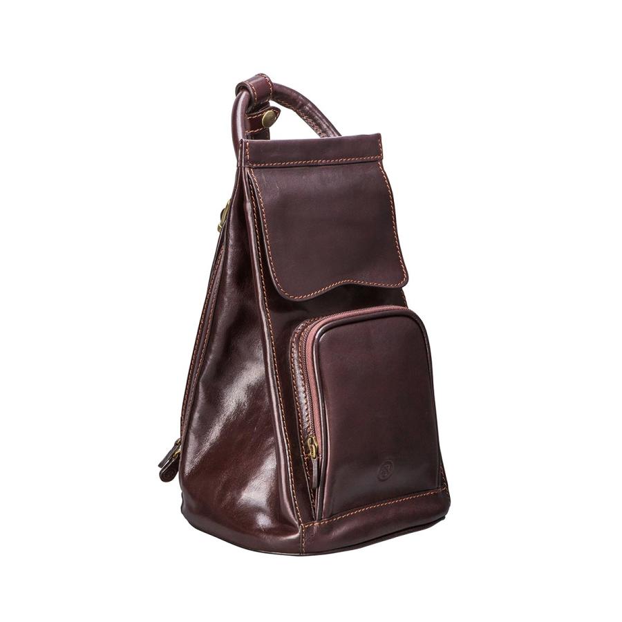 ローボード Maxwell Scott | Womens Luxury Leather Backpack Handbag Purse | The Carli | Handmade In Italy | Dark Chocolate Brown[並行輸入品] 【1252293420】(45399円)