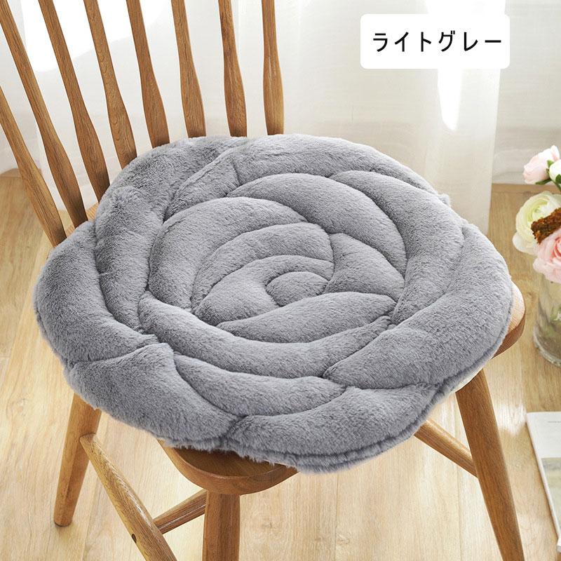座布団 バラ柄 薔薇クッション 椅子カバー ローズクッション 座布団 バラ柄 薔薇クッション 椅子カバー ローズクッション
