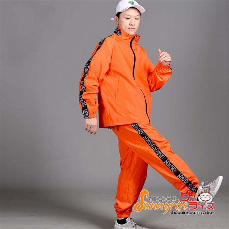 ウィンドブレーカー レディース 大人 子供ダンス衣装 セットアップ キッズダンス衣装 ヒップホップ ジャージ トップス ズボン K Pop 韓国 ステージ衣装 団体服 Json325 サンライズ 通販 Yahoo ショッピング
