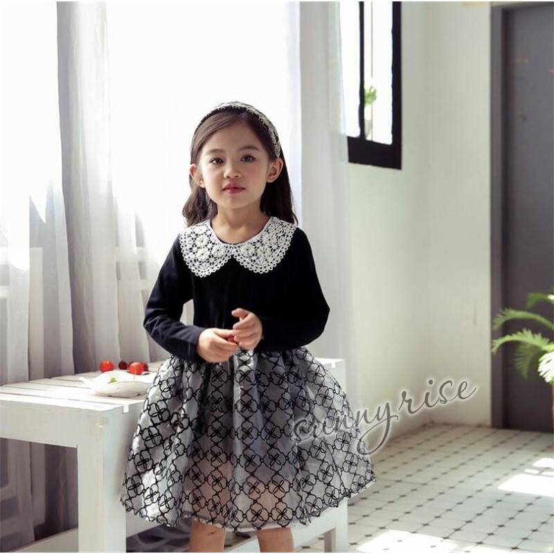 ワンピース 子ども服 キッズドレス おしゃれ 可愛い フォーマル 女の子 子供服 結婚式 入学式 卒業式 発表会 長袖 春秋 100 110 1 130 140cm Kne0290 サンライズ 通販 Yahoo ショッピング