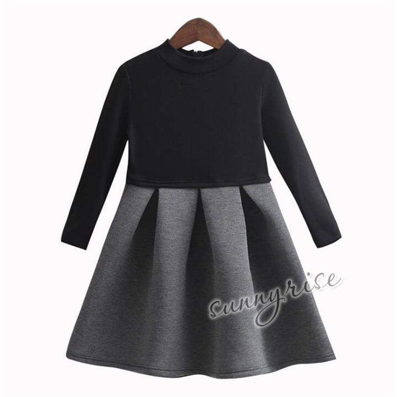 フォーマルワンピース 女の子 子供服 キッズドレス 長袖 韓国子供服 子ども ピアノ 発表会 合唱団 七五三 キッズ ワンピース ベビードレス 黒ワンピ 裏起毛 Kne0291 サンライズ 通販 Yahoo ショッピング